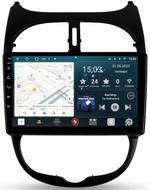 Магнитола для Peugeot 206 1998-2012 - Redpower 409 Android 10, Быстрая, CarPlay, SIM-слот