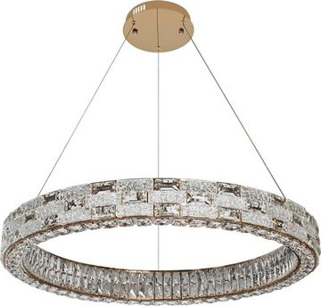 Люстра подвесная LED 80W 2800К-6500К 4014/03/08P золото Gabbana Stilfort