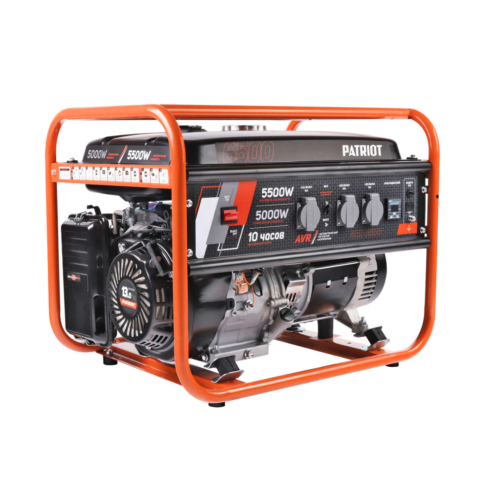 Бензиновый генератор (5.5 кВт) PATRIOT GRS 6500