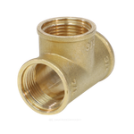 Тройник латунь Ду 20 (3/4") ВР/ВР VALFEX VF.130.L.034