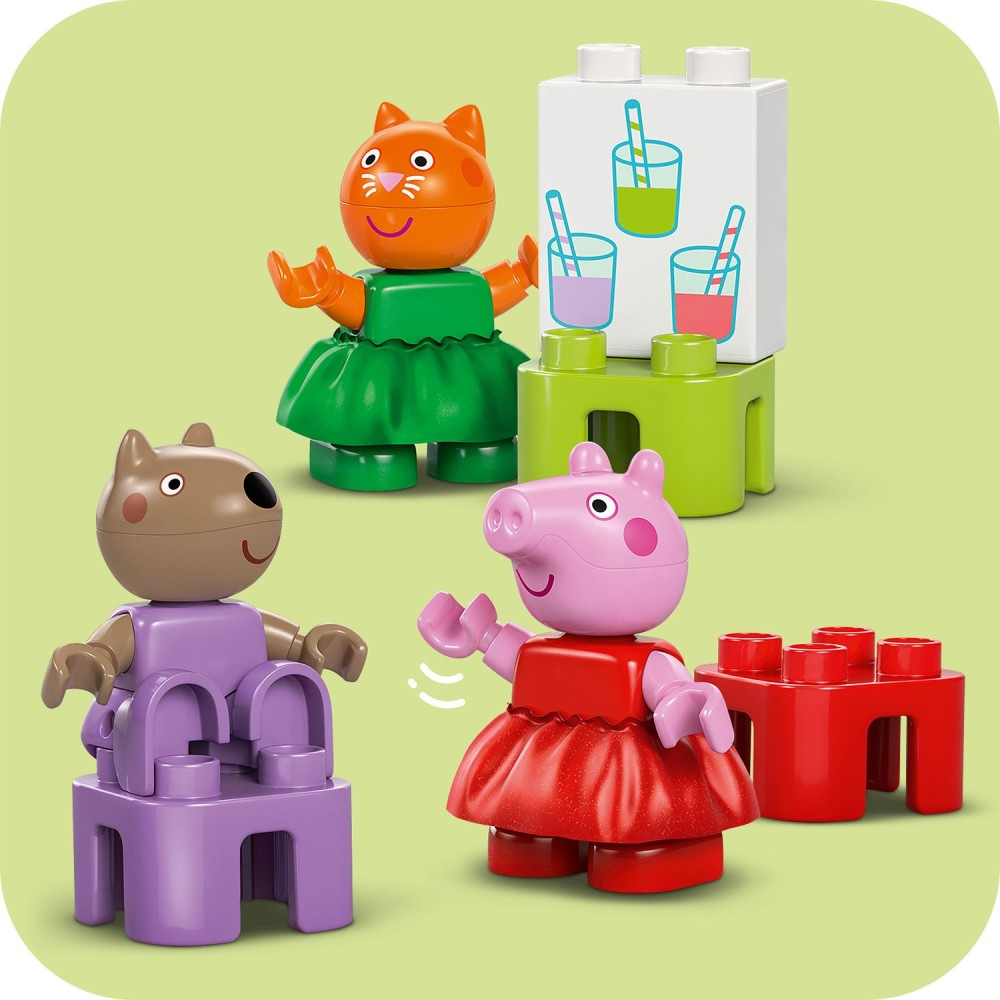 Конструктор LEGO DUPLO Peppa Pig 10453 Парк развлечений Пеппы