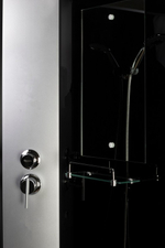 Душевая кабина Niagara Classic NG-2510-14RBK (120х80х200) высокий поддон(40см),стекло тонированное,4 места