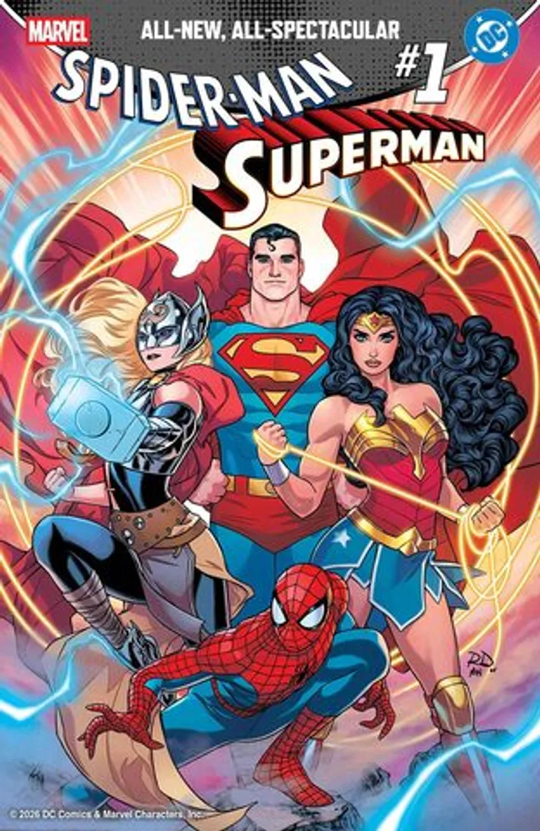 Marvel DC Spider-Man Superman #1 (Cover P)
