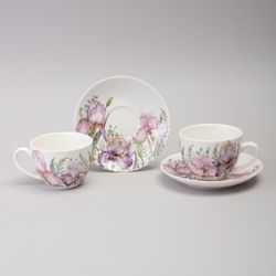 ЧАЙНЫЙ НАБОР LEFARD "IRISES" НА 2 ПЕР. 4 ПР. 275 МЛ (КОР=16НАБ.)