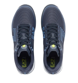 Теннисные кроссовки EA7 Unisex Woven Sneaker Clay - sky captain/bel air