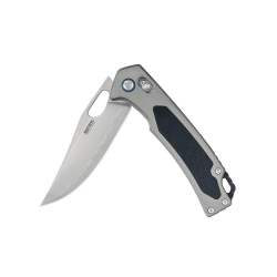 Нож складной SRM 9203-AK Retriever Beadblast (140Cr Laminated, Grey Aluminum/Black G10)