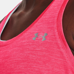 Женская теннисная майка Under Armour Tech Twist Tank Top Women - Pink