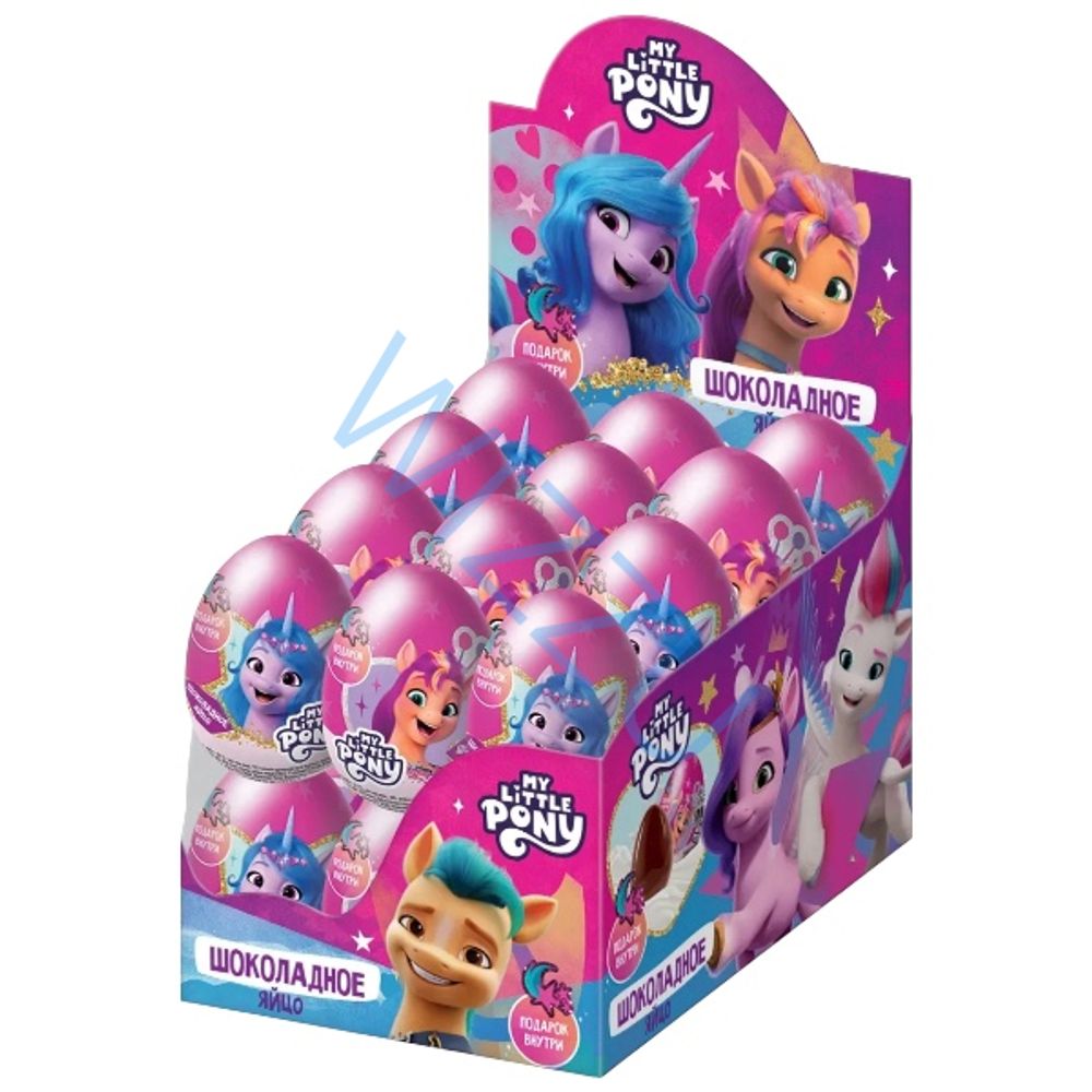 Яйцо шоколадное My Little Pony с подарком, 20 г