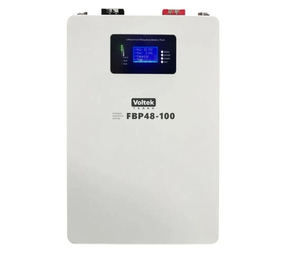 Настенный аккумуляторный модуль VOLTEK FBP 48-100