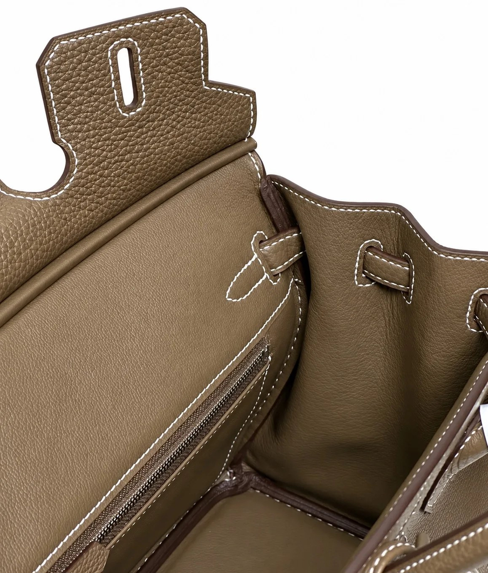 Сумка Hermès Birkin Ébène Togo Palladium Hardware