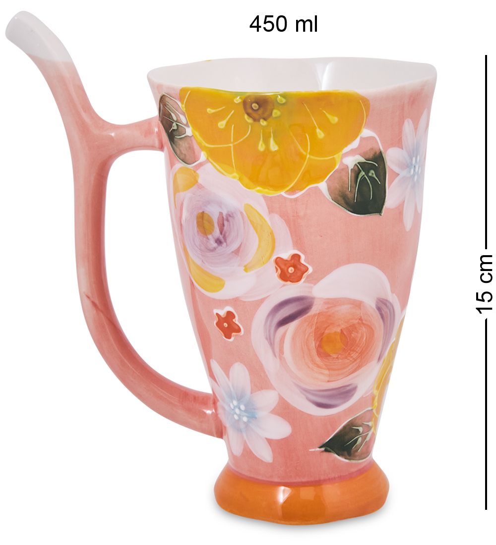 MUG-452/3 Кружка (бюветница) «Цветущий сад»