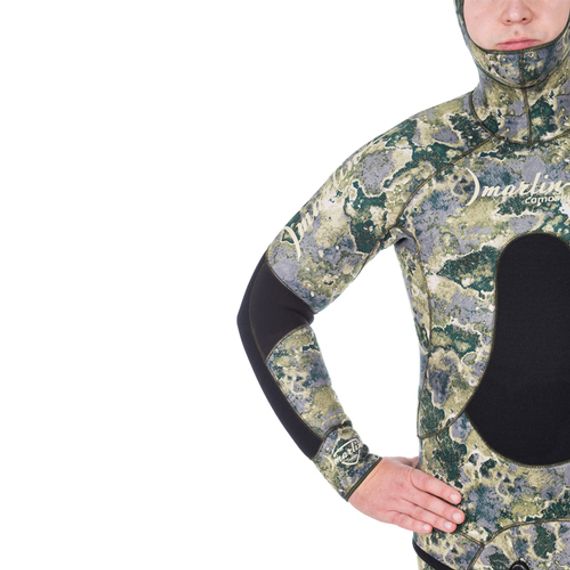 Гидрокостюм Marlin Camoskin Pro Sea Green 5 мм