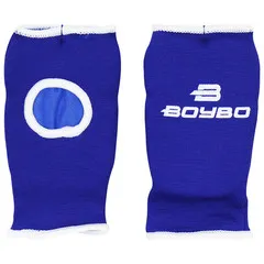 Накладки для каратэ BoyBo BO130, хлопок, синие