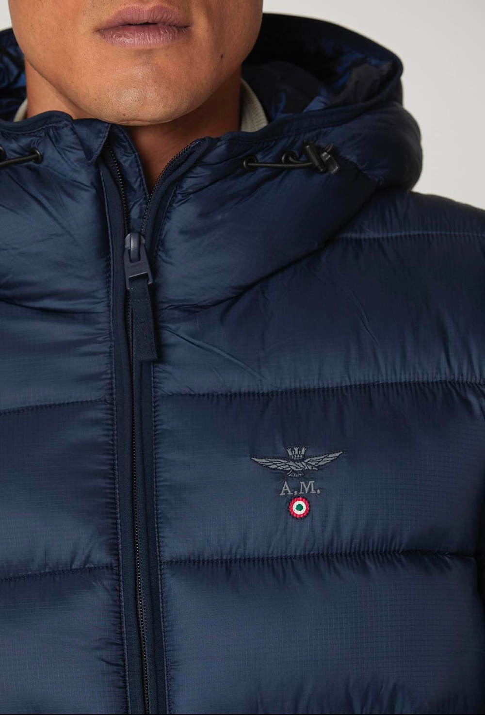 Куртка муж. AERONAUTICA 2104 синий база