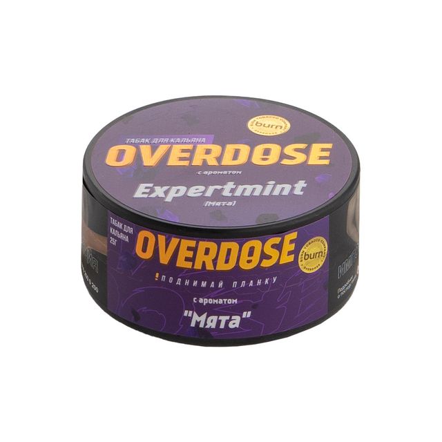 Табак для кальяна Overdose - Expertmint 25 г