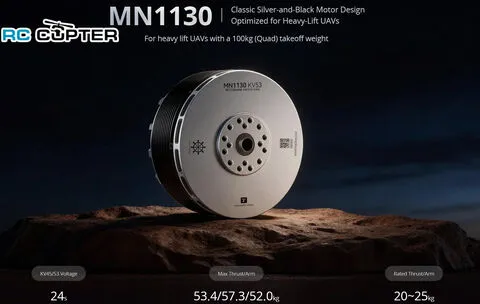 T-Motor MN1130 KV53 (40", 24S, 52 кг)