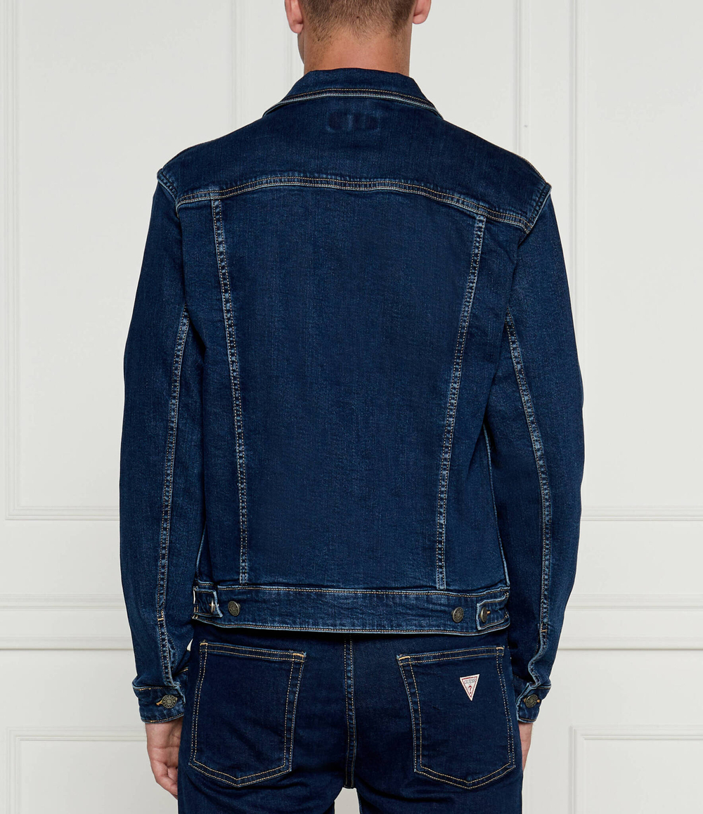 Джинсовая куртка Guess Jeans - голубой(M4YN33 D5DM3)