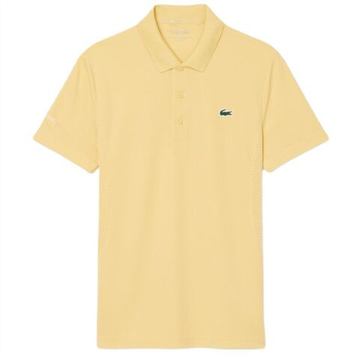 Мужское теннисное поло Lacoste Tennis x Novak Djokovic - yellow