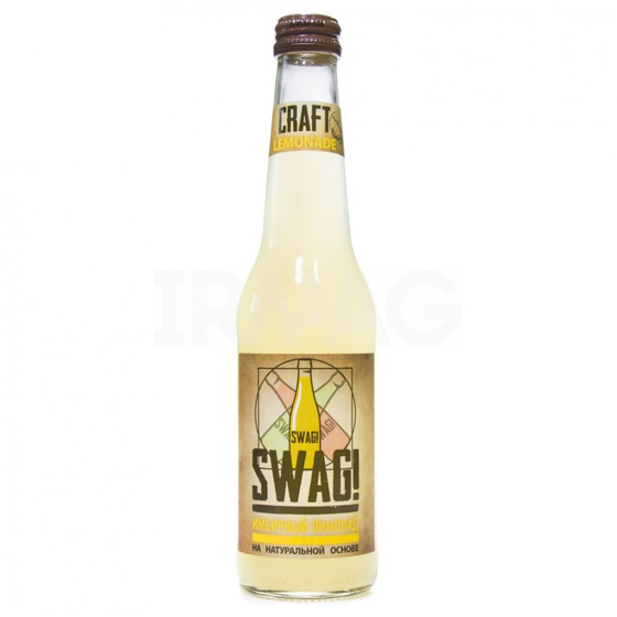 SWAG! Имбирный лимонад 0,33 стекло (12)  АТ