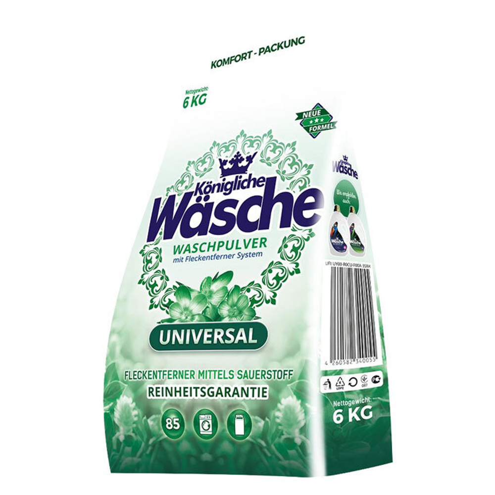 стиральный порошок Wasche СМС 6,0кг Universal