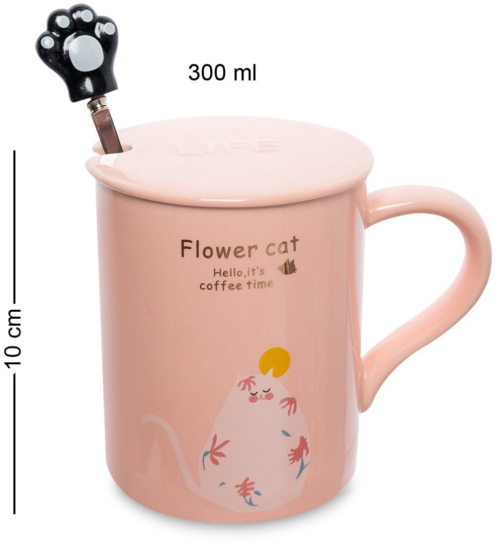 GAEM Art MUG-273/1 Кружка «Цветочный кот»