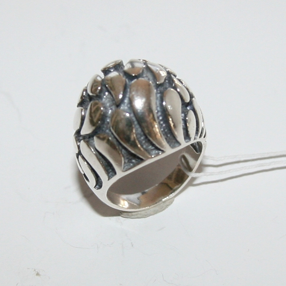 Кольцо из серебра 925 пробы 073