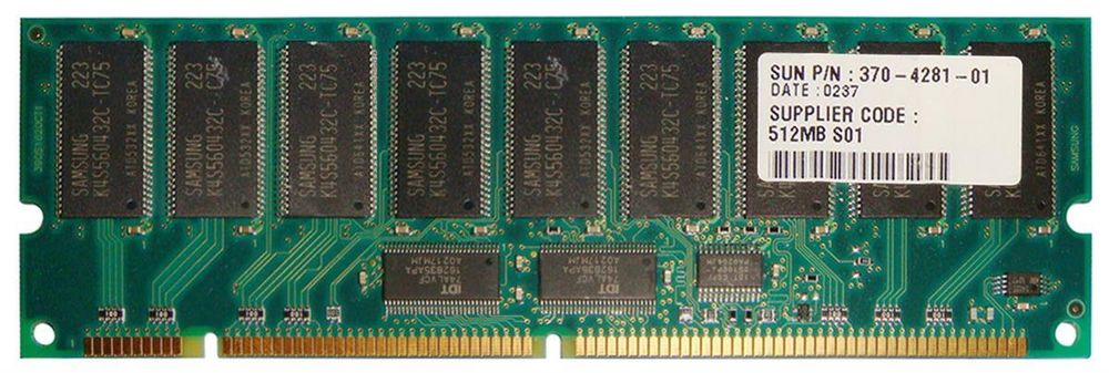 Оперативная память Sun Microsystems 512MB PC133R ECC SDRAM 370-4281-01FJ2