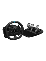 Игровой руль Logitech G923 TRUEFORCE с педалями (PC/PS5/PS4/Xbox Series X|S/Xbox One, обратная связь, кожа)