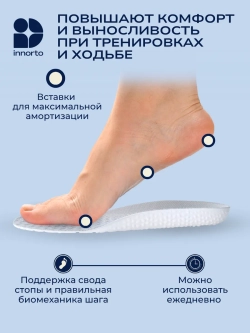 Стельки ортопедические при пяточной шпоре
