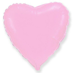 Сердце 18" Розовый макарунс / Pink Fm