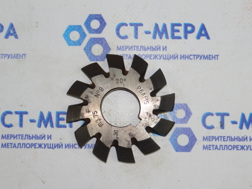 Фреза модульная М3.75 №8 (Р6АМ5) z=12