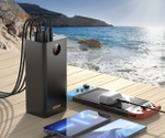 Power Bank внешний аккумулятор повербанк 60000 мАч 22,5W SCP PD QC 3.0 ROMOSS.