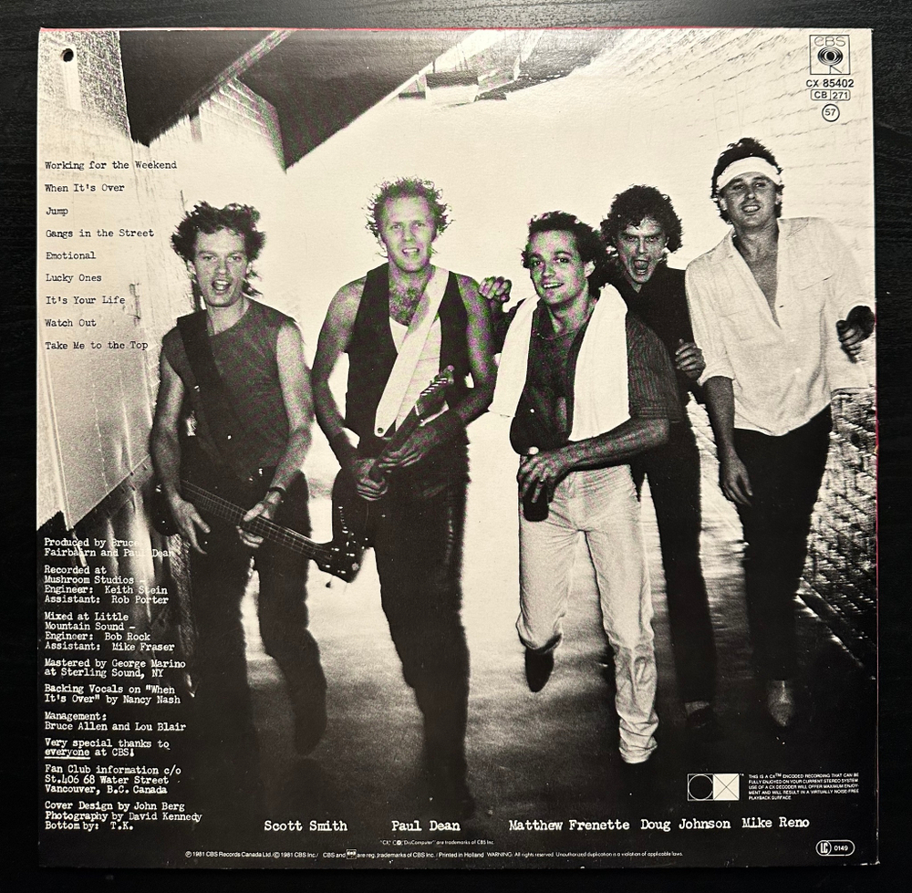 Loverboy - Get Lucky (Голландия 1981г.)