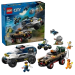 Констуктор LEGO City 60449 Погоня за полицейской машиной на бездорожье