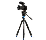 Штатив Benro Classic A2573F с видеоголовой S4PRO, клипсовые замки, алюминий