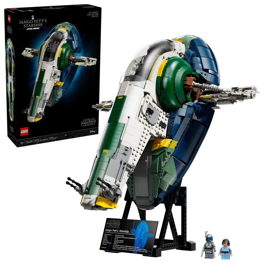 Конструктор LEGO Star Wars 75409 Космический корабль класса Огненный спрей Джанго Фетта