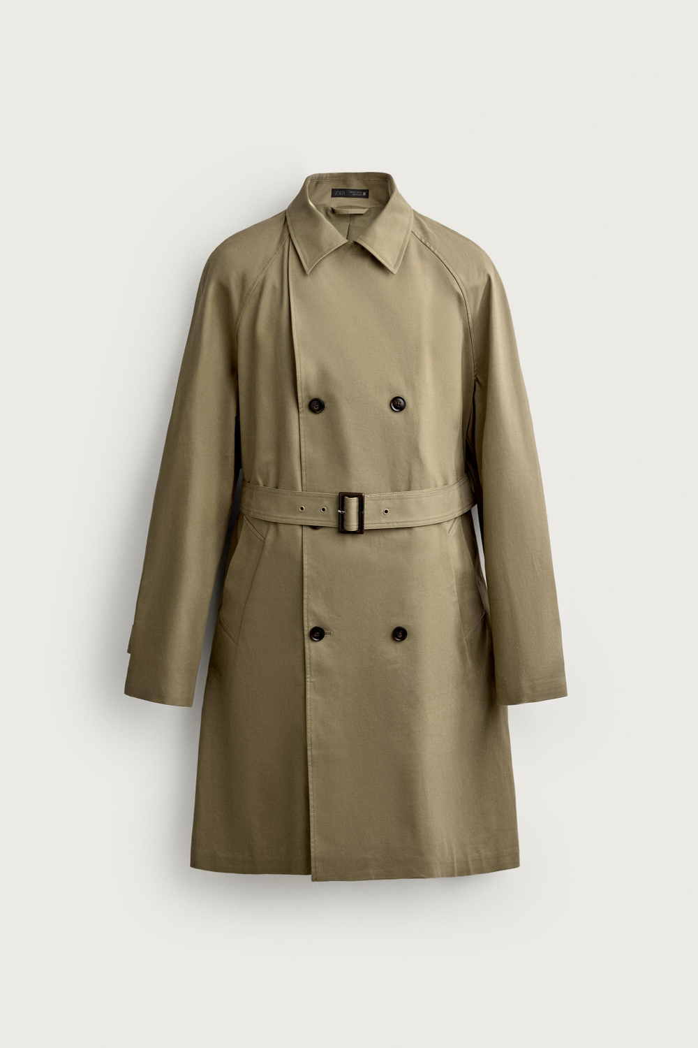 НЕПРОМОКАЕМЫЙ ТРЕНЧ REGULAR FIT — ZARA