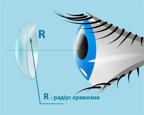 Влияние кривизны контактных линз на комфорт и зрение.