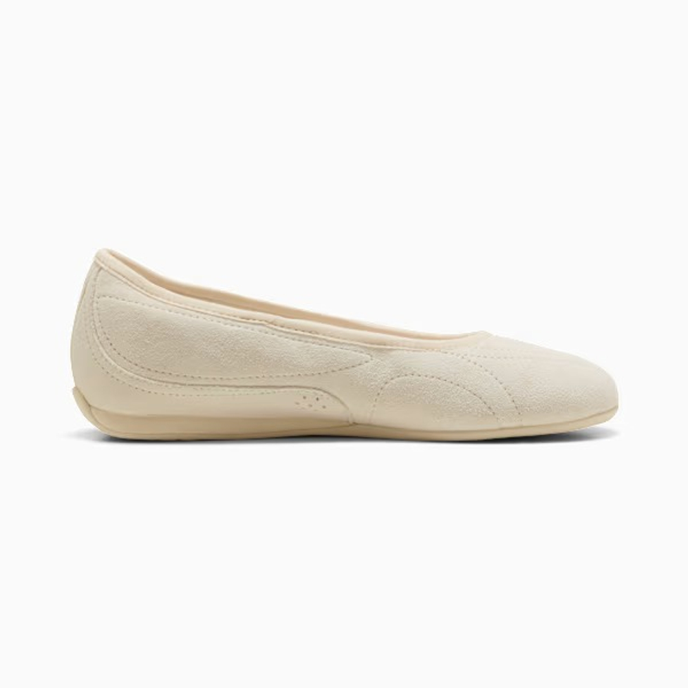 PUMA Женские кроссовки-балетки Catch Soleil, светло-бежевый