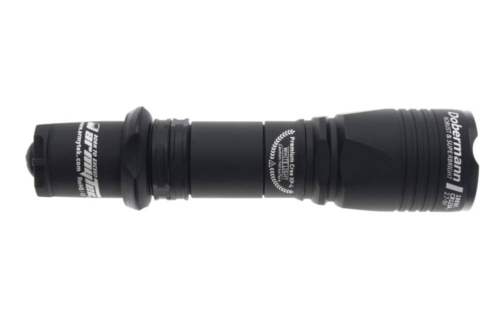 Фонарь Armytek Dobermann XP-E2 (Green) 270 лмн зелёный свет