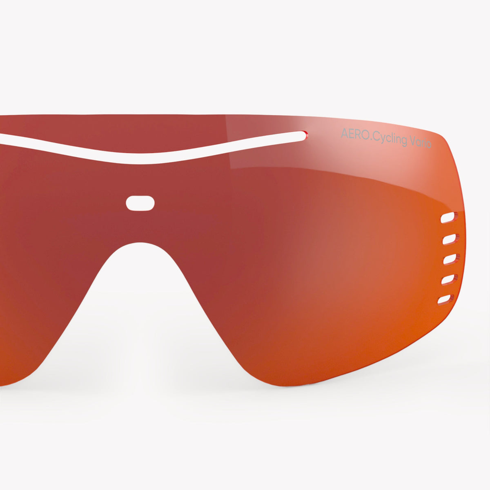 Спортивные очки с диоптриями Siols / AERO.Cycling / Vario Clear 10-75% Red Mirror / Photochromic Lens / Racing Red