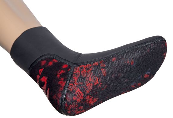 Носки Hydra Red Camo Yamamoto 39 с внутренним нейлоновым покрытием 1,5 мм