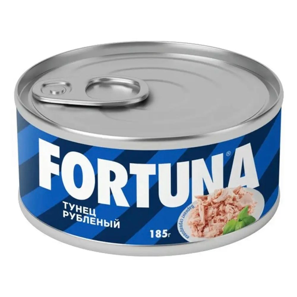 Тунец Fortuna рубленый 185г*12