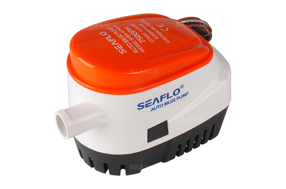 Помпа в/о SeaFlo 12B 750GPH auto (390(2м)-2558 л/ч)