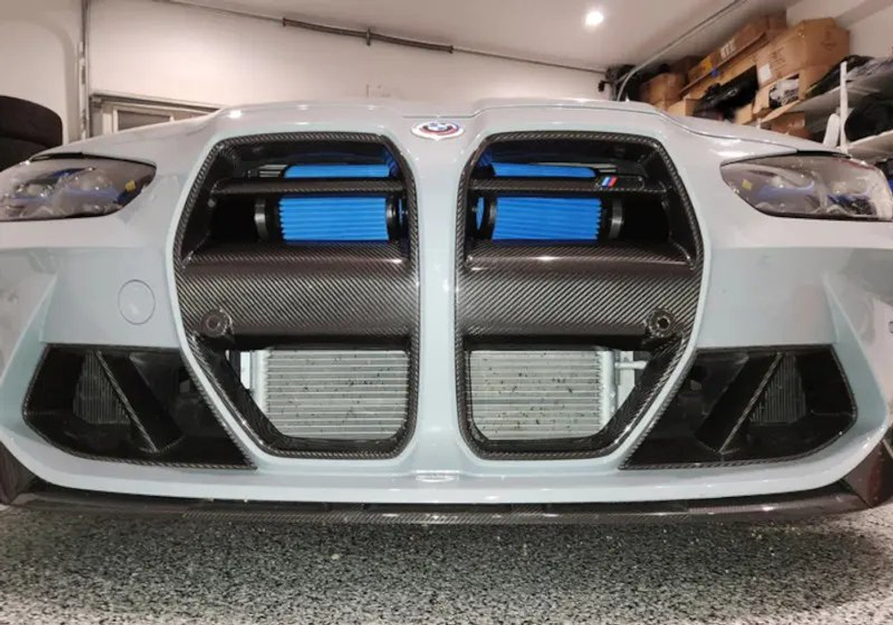 Система холодного впуска BMS BMW G8x S58 M3/M4 Elite Performance Front Mount Intake - Red