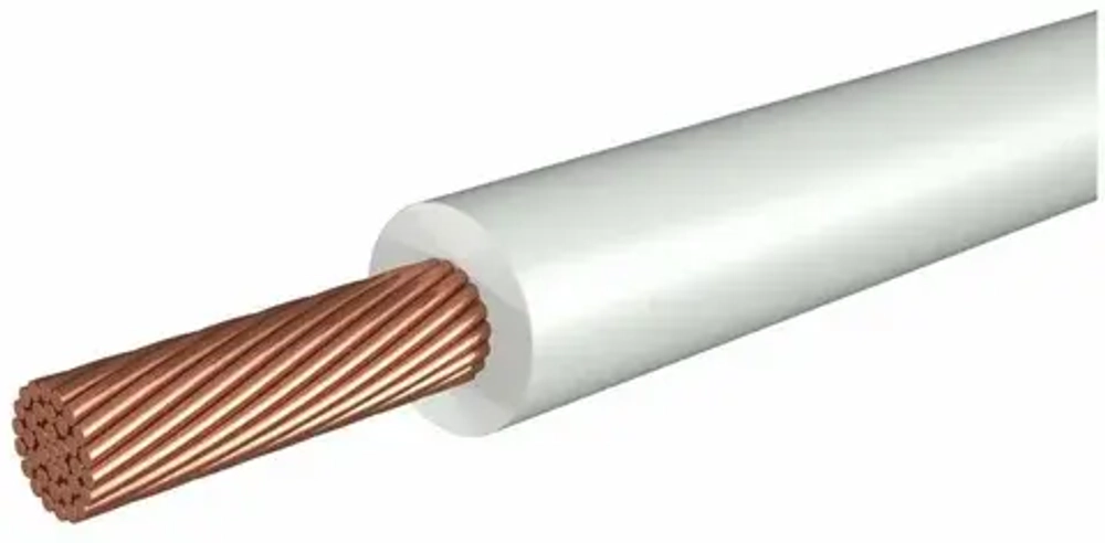 Провод ПуГВ   1*2,5 белый (ПВ-3) ГОСТ NKZ–A0U2Т11XN1S2.5L (ПуГВнг(А)-LS)