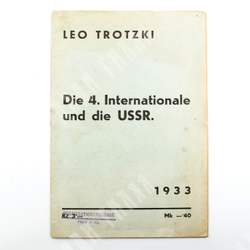[Прижизненное издание] Троцкий Л. 4-й интернационал и СССР (Trotzki L. Die 4. Internationale und die