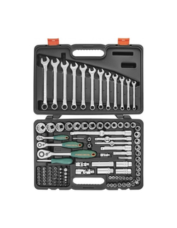 JONNESWAY (S68H5234111S) Набор инструмента универсальный 1/4", 1/2"DR Super Tech, 111 предметов