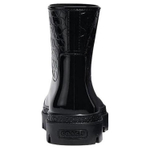 COACH Rain Boots Women"s Black