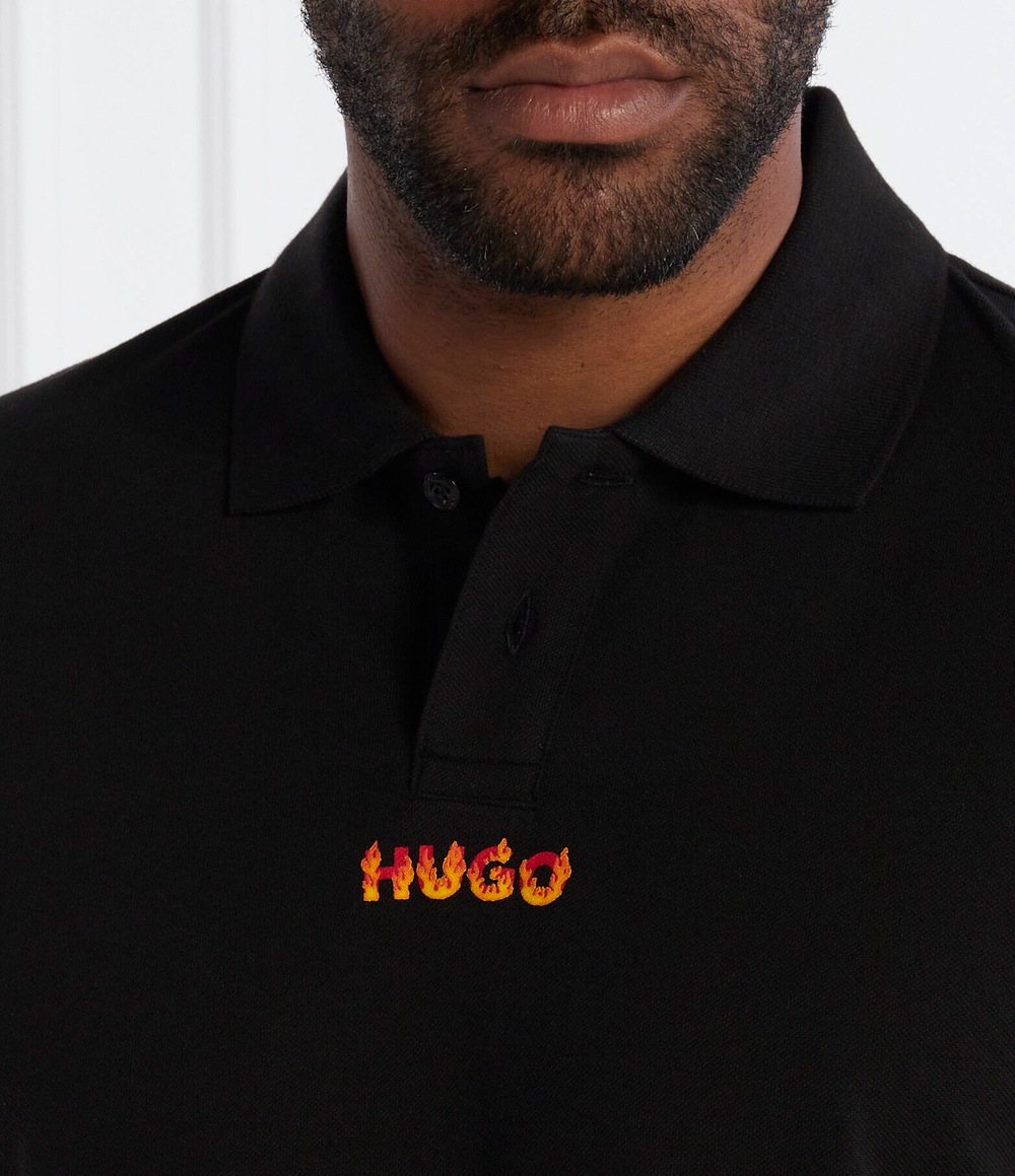 Поло Dalio HUGO - черный(50504559)